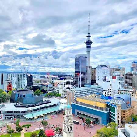 Skytower And City View 2 Bedroom Apartment On High Floor Auckland Exterior photo