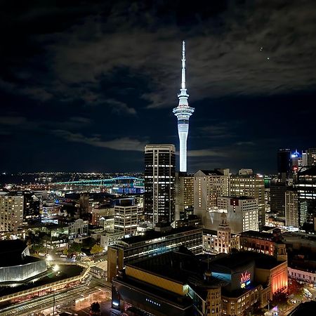 Skytower And City View 2 Bedroom Apartment On High Floor Auckland Exterior photo